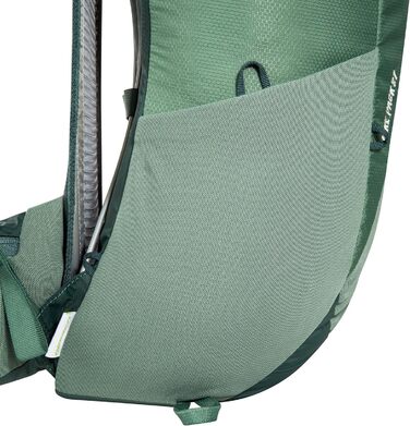Рюкзак для туризму Tatonka Hike Pack 27 л, з вентиляцією спини та дощовиком, зелений