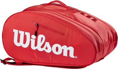 Сумка для паделу Wilson Super, червона/біла