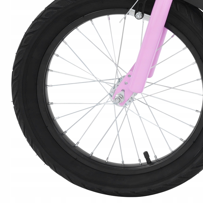 Дитячий велосипед 16 дюймів з підсвіткою та допоміжними колесами