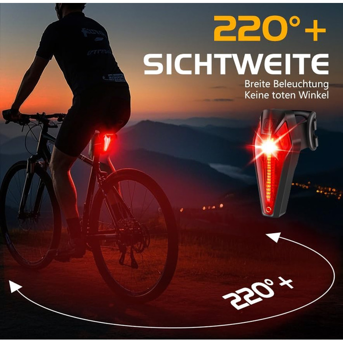 LED фара на велосипед з USB зарядкою, 1000mAh акумулятор, StVZO сертифікат, водонепроникність IPX5, для велосипедів, шосе, MTB, Ebike