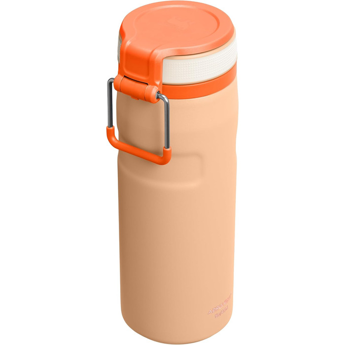 Термос-пляшка STANLEY 1913 IceFlow Bottle Twist Flip 0.47л, помаранчева (Orange Sherbet)
