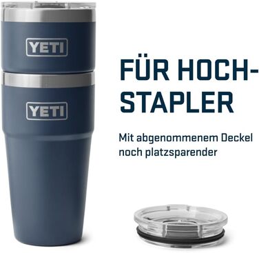 Термокружка YETI Rambler 20 oz (591 ml) з кришкою MagSlider, нержавіюча сталь, вакуумна ізоляція