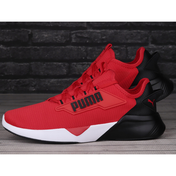 Чоловічі спортивні кросівки Puma Retaliate 2, червоні, легкі, розір 44,5