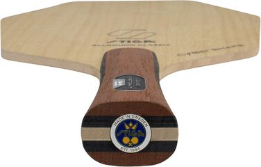 Настільна ракетка STIGA Allround Classic Cybershape, 5-шарова, легка, для нападу, майстерна ручка конкав, точність і контроль