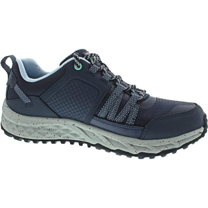 Жіночі трекінгові черевики Skechers Escape Plan - Navy Leather Mesh Blue Trim (35.5 EU)