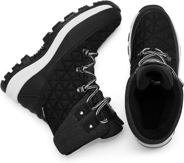 Зимові черевики жіночі EARLDE, водонепроникні, теплі, з антиковзким покриттям, чорні