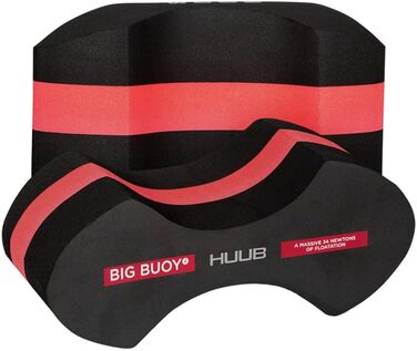 Плавучий буй Huub Big Buoy 4 для тренувань, забезпечує 34 Ньютон підйомної сили, імітує неопреновий гідрокостюм, допоміжний поплавок для плавання