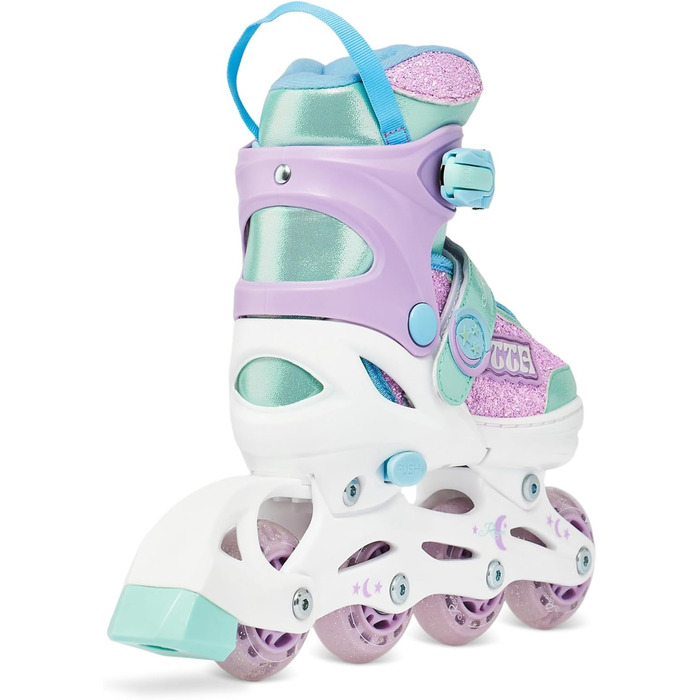 Інлайнери дитячі RAVEN Etta Violet з LED підсвіткою, регульовані (30-33 розмір)