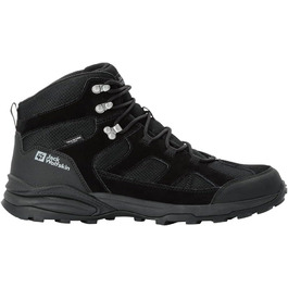 Чоловічі трекінгові черевики Jack Wolfskin Sunset Hike Texapore Mid, 42 EU, чорні
