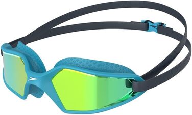 Дитячі плавальні окуляри Speedo Hydropuls, антифог, регульовані, не протікають, універсальний розмір, синьо-жовті
