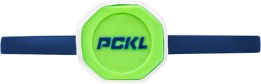 Професійна ракетка для піклболу PCKL Pro/Power Series, графіт-карбон, без бортиків, синя або біла, сертифікована USA Pickleball