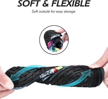 Чоловічі та жіночі аквашузи SAGUARO для плавання та відпочинку на природі, швидковисихаючі, розмір 37-47 EU, в клітинку