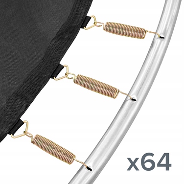 Батут із сіткою Rebel 3,8 см FT 10 (304-312 см) з драбиною