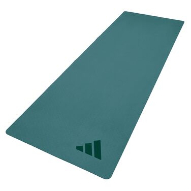 Протиковзкий килимок для йоги та пілатеса adidas Premium Yoga Mat 5 мм, Raw Green (без ПВХ)