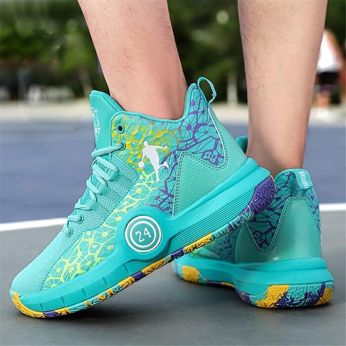 Чоловічі баскетбольні кросівки хай-топ: легкі, з амортизацією, неслизькі, дихаючі, для занять спортом на вулиці та в залі