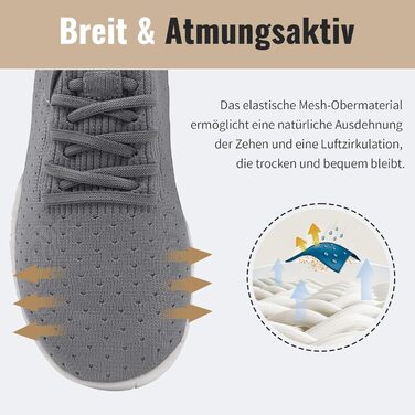 Жіночі босі кросівки для занять спортом та фітнесом. М'які, дихаючі, з антиковзкою підошвою. Розмір 44 EU, сірий колір.