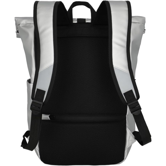 Рюкзак Travelite Rolltop водонепроникний, велосипедний, міський, з ролтопом і світловідбивачами, 48 см, 19 л