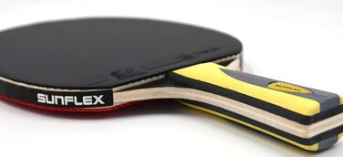 Набір для настільного тенісу sunflex Strike C35: 2 ракетки, чохол, 6 м’ячів, ITTF, для досвідчених гравців