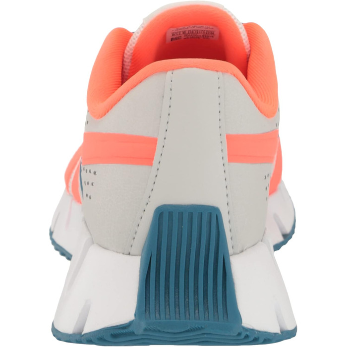 Кросівки Reebok Zig Dynamica 2.0 для дітей та дорослих (Unisex), 38 EU, Pure Grey/Orange Flare/Steely Blue