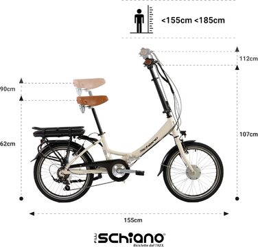 Електровелосипед F.lli Schiano E-Star 20
