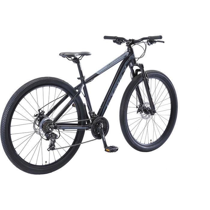 Гірський велосипед BIKESTAR Hardtail алюмінієвий, Shimano 21 швидкість, дискові гальма, 29