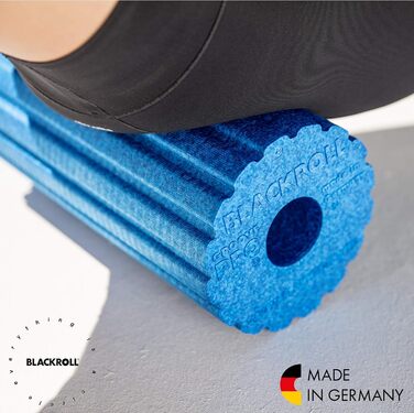 Масажний ролик Blackroll Groove PRO сірий, професійний