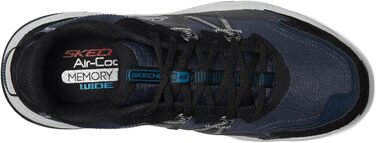 Чоловічі кросівки Skechers Vigor at Durango, 43 EU (широкі, темно-синій, сірий)
