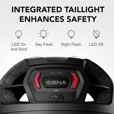Велосипедний шолом Sena M1/M1 EVO з Bluetooth, інтеркомом, музикою, GPS і дзвінками для MTB
