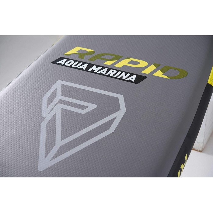Надувний SUP Aqua Marina Sport Rapid 9.6 – дошка для сплаву річками та по течії, жовта, 289.6 x 84 x 15 см