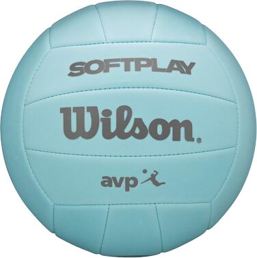 Волейбольний м'яч Wilson AVP Soft Play, офіційний розмір, синій