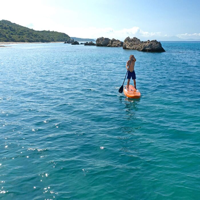 Надувна SUP-дошка Aqua Marina Fusion для серфінгу та веслування, комплект