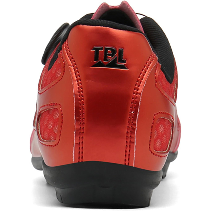 Чоловічі велотуфлі для MTB та шосейної їзди, без фіксатора, червоні (47 EU)