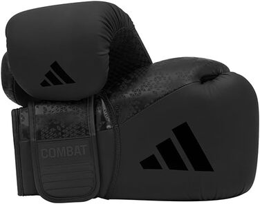 Боксерські рукавиці Adidas Combat 50 Black/Black, розмір 16