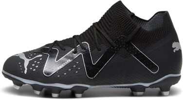Дитячі футбольні бутси PUMA Future Pro FG/AG для підлітків, чорно-срібні
