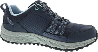 Жіночі трекінгові черевики Skechers Escape Plan - Navy Leather Mesh Blue Trim (35.5 EU)
