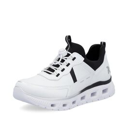 Жіночі сліпони Rieker M6062 білі комбіновані, розмір 39 EU