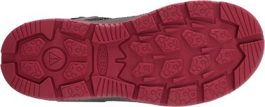 KEEN Redwood Mid - водонепроникні трекінгові черевики для жінок та чоловіків, 29 EU, сірий/червоний