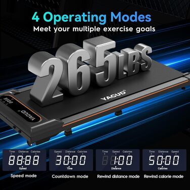 Складана бігова доріжка для дому та офісу Walking Pad, 2.5 к.с., з LED-дисплеєм та пультом керування, компактна підстольна доріжка для ходьби