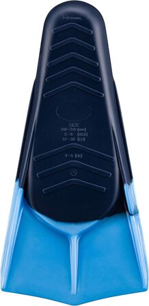 Набір Aqua Speed HIGH TECH короткі плавальні ласти для дорослих і дітей + ULTRAPOWER #SWIM рюкзак, сині, розмір 37/38, тренувальні ласти для плавання та дайвінгу