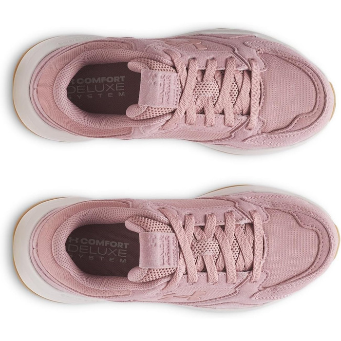 Жіночі кросівки Under Armour Ua Edge Suede (40 EU, рожевий, білий, рожевий)