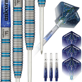 Дротики Unicorn T95 Core XL Blue Type 1, 95% вольфрам, сталевий наконечник