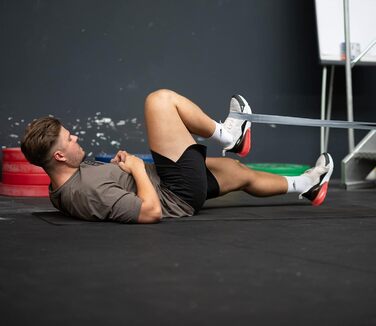 Преміум-фітнес-резинки ATHLETIC AESTHETICS з тканини, набір для тренувань (гумки опору, сумка, відеокурс) для жінок і чоловіків, для підтягувань, йоги, фітнесу