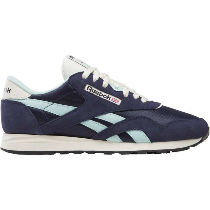 Чоловічі кросівки Reebok Classic Nylon, розмір 37 EU, колір Vector Navy Glitch Aqua Vintage Chalk