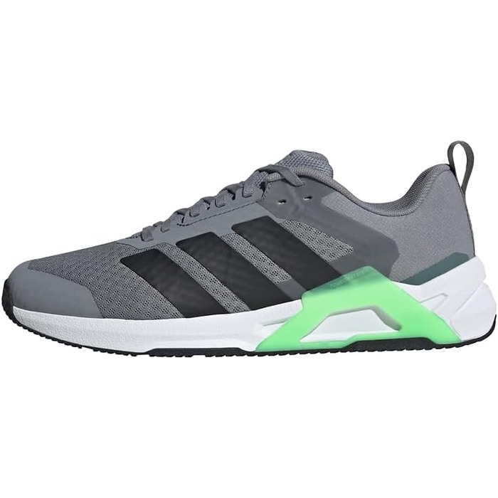 Кросівки Adidas Dropset Control Trainer (44 2/3 EU, Сірий, Чорний, Lime Burst)
