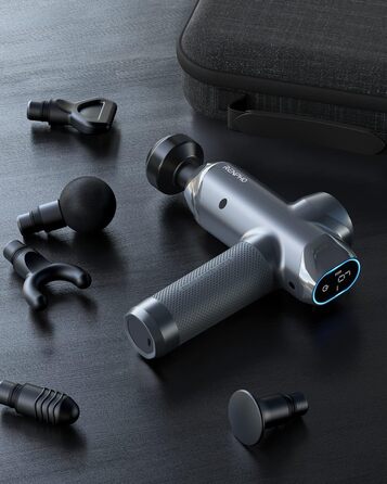 Масажер RENPHO R3 Power: потужний масаж з LED-екраном та 6 насадками для спини, подарунок для чоловіків