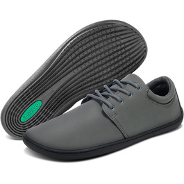 Чоловічі тапочки-мінімалісти SAGUARO Noble II, сірі, розмір 36-48. Легкі, з широкою передньою частиною та антиковзкою підошвою.