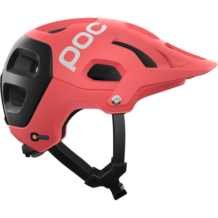 Велосипедний шолом POC Tectal Race MIPS з аромідним захистом, для трейлу, ендуро та all-mountain, легка регулювання розміру, система захисту MIPS