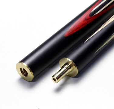 CUESOUL 57' Ручний Більярдний Кігонь з Ебену (Чорне Дерево) з Дизайном Union Jack, CSSC-GQ-2