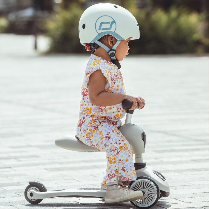 Scoot & Ride Highwaykick 1-2: катання на самокаті та бігове велосипед для дітей 1-5 років (Ash)