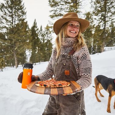 Термокружка HYDRO FLASK 354 мл, вакуумна, нержавіюча сталь, кришка Flex Sip, герметична, для кави, широка горловина, колір Stone